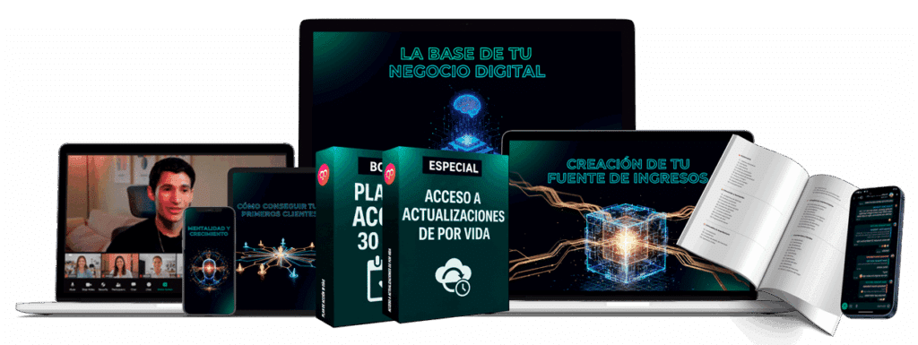 Crea tu propio negocio online Rentable desde 0 ¡Con solo 1 hora a la semana!